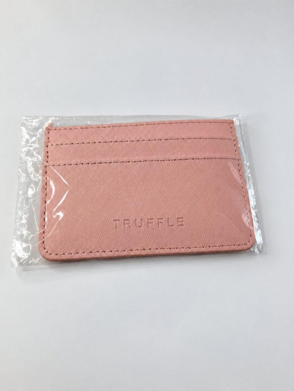 Truffle Clarity Privacy Card Case - Small Card Holder & Case - Blush Pink- New